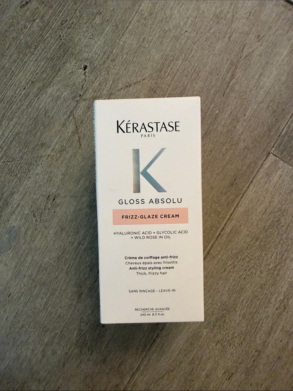 Gloss Absolu Frizz-Glaze Cream — Pink